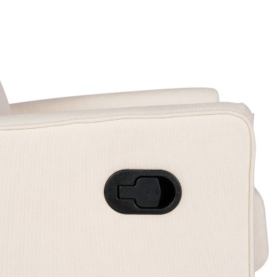 Lucy Off-White Fabric 3-in-1 Manual Recliner