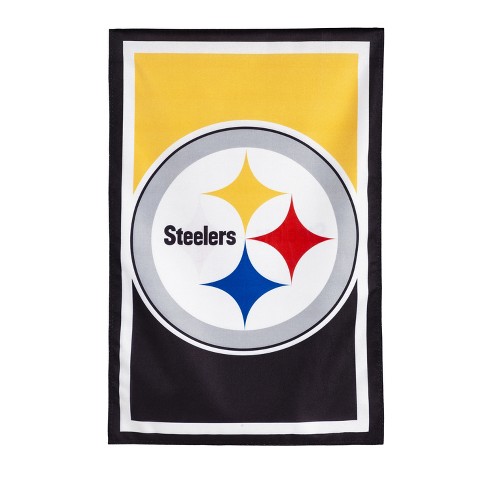 Evergreen Pittsburgh Steelers Round LED Wall Décor One-Size