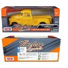 1957 Chevrolet 3100 Stepside Pickup Truck Yellow "Timeless Legends" Series 1/24 Diecast Model Car by Motormax - 3 of 3
