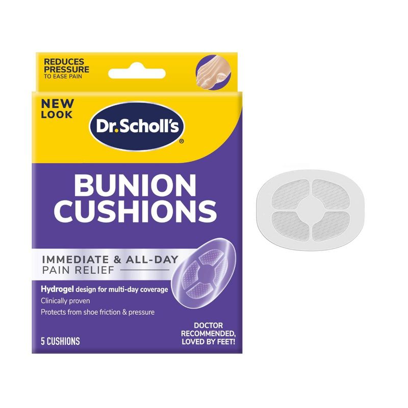 Dr. Scholl&#39;s with Hydrogel Technology Bunion Cushion - 5ct, 1 of 12