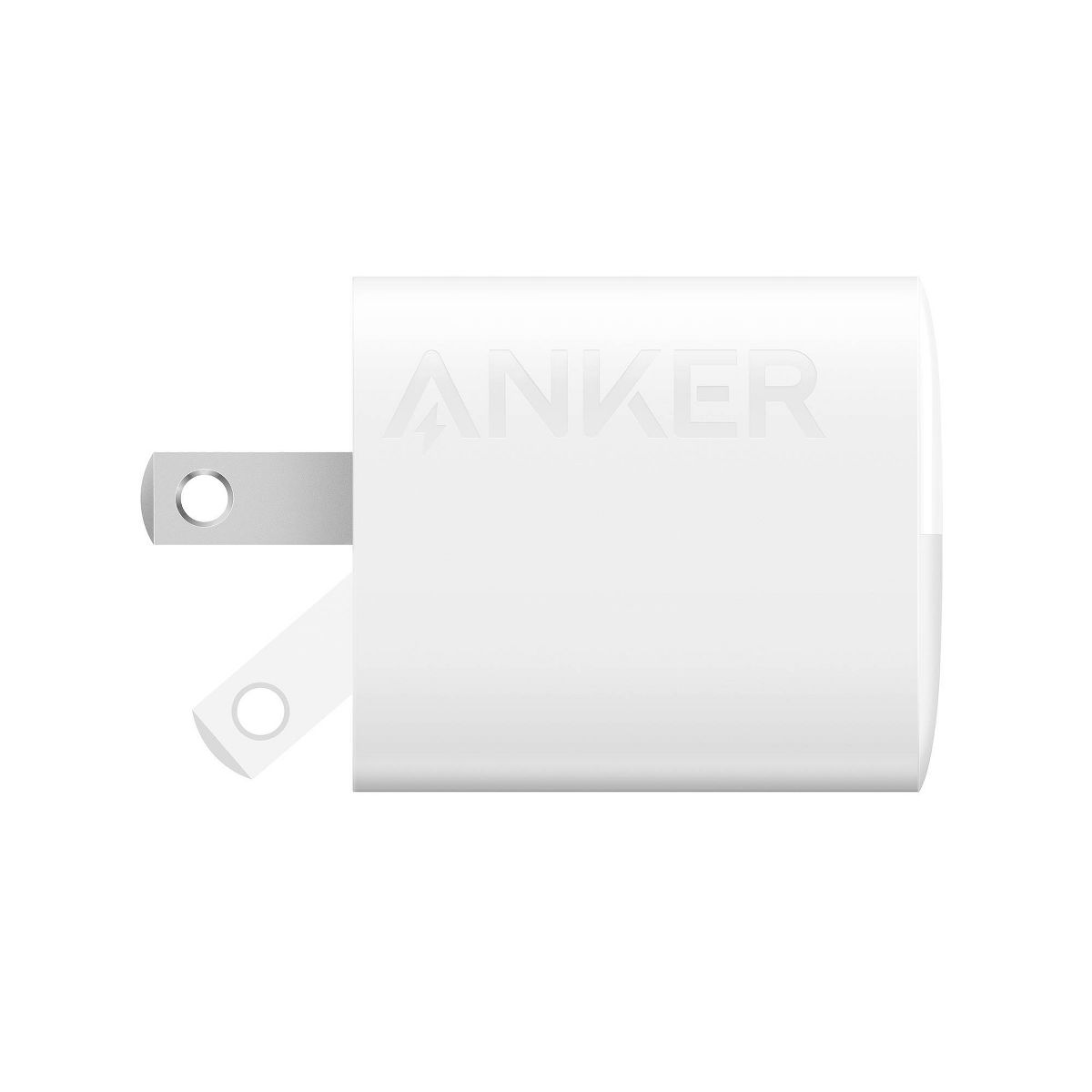 Anker 2-Port 32W Wall Charger with 6' Lightning to USB-C Cable - White: Quick Charge USBC Block - thumbnail 3