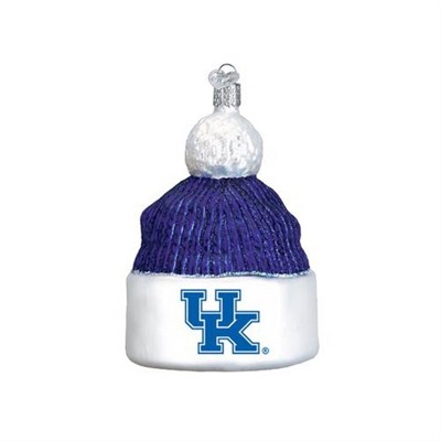 Old World Christmas Blown Glass Ornament for Christmas Tree, Kentucky Beanie