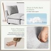WestinTrends Augusta 68.5" Chenille Upholstered Indoor Chaise Lounge Chair - 4 of 4