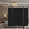 BestMassage Room Divider 4 Panel Folding Privacy Screen 5.6FT Freestanding Partition Wall Divider - 2 of 4