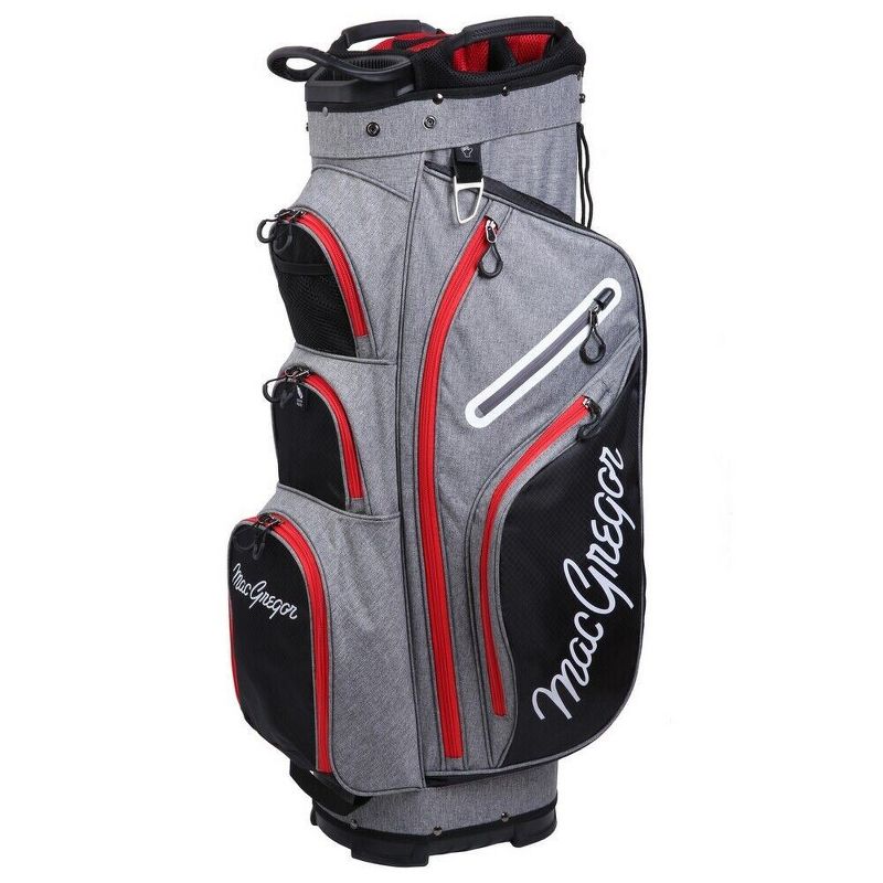 MacGregor Golf Mac 2.0 Heather Cart Bag with 14 Full Length Dividers, 2 of 10