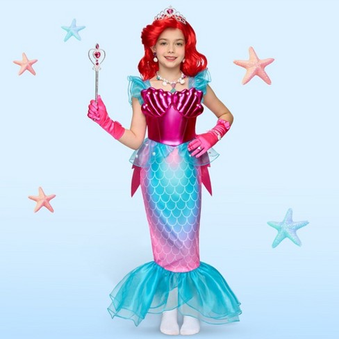 Little mermaid dress target sale