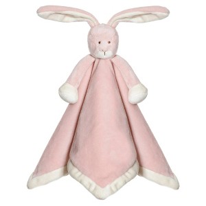 TriAction Toys Teddykompaniet Plush Baby Blanket | Rose Bunny - 1 of 4