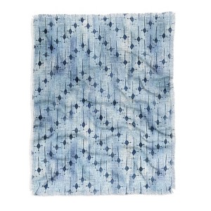 Schatzi Brown Justina Mix Denim Woven Throw Blanket, 50x60 - Deny Designs - 1 of 2