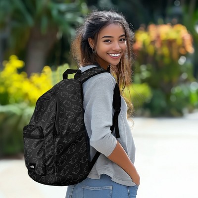 Dalix Classic Vibes Backpack in Ghost-Black — фото 3
