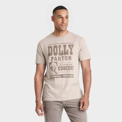 Men's Dolly Parton Short Sleeve Graphic T-Shirt - Goodfellow & Co™ Taupe XL