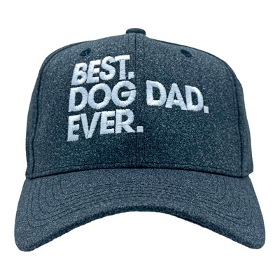 Best Dog Dad Ever Hat Funny Novelty Cap - Crazy Dog