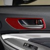 TruAIR Lexus RC Door Handle Panel Cover (Red) - 4 of 4