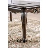 Sapphtopaz Traditional End Table with Carved Design Square Coffee Table with Curved Shape Legs Wood Side Table for Living Room, Bedroom - 4 of 4