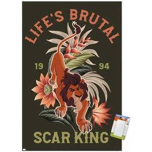 Trends International Disney The Lion King 30th - Scar Unframed Wall Poster Prints - 1 of 4