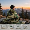 Catalonia Fleece Plush Throw Blanket, Fuzzy Snuggle Blanket for Boys Camping Traveling Couch Bed, Lightweight, Reversible, All Season Use, 50"x60" - 3 of 4