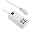 Sanoxy 6-Port Multi-Port USB Hub Travel Charger Desktop Fast Charging - image 3 of 3