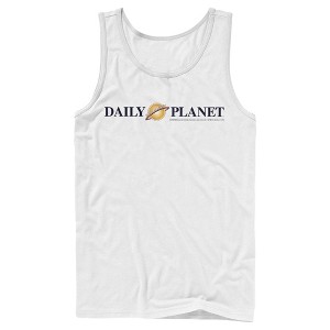 Men's Superman Daily Planet Logo Tank Top - 1 of 4