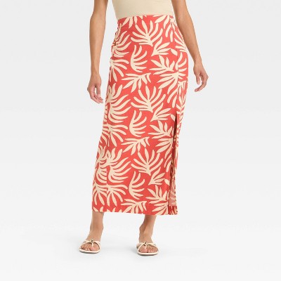 Women's Ankle A-Line Skirt - A New Day™
