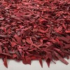 Leather Shag LSG601 Handwoven Rugs - Safavieh - 3 of 3