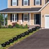 Big Dot of Happiness Silver Graduation Lawn Decorations - 10 Piece - 3 of 4