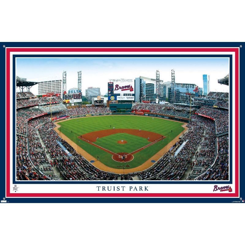 Trends International MLB Atlanta Braves - Truist Park 22 Unframed Wall Poster Prints, 4 of 7