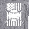 Men's - Instant Message - Baseball Flag Short Sleeve Graphic T-Shirt - 2 of 4