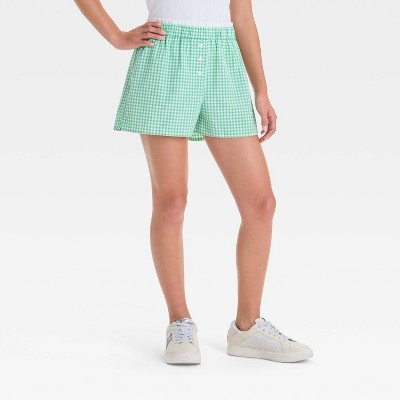 Girls' Double Waistband Pull-On Boxer Shorts - art class™