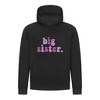 Everyday Kids Big Sister Girls Pullover Hoodie – Cute Colorful Sibling Sweatshirt - 2 of 4