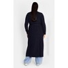 Women's Plus Size Goldie Cardigan - navy | CITY CHIC - 4 of 4