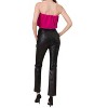 Women's Reina Vegan Leather Pants - line and dot - 3 of 4