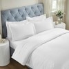 Cotton Two-Line Embroidered 3 Piece Duvet Cover Set by Blue Nile Mills - 2 of 4