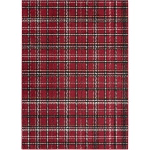 Nourison Grafix Contemporary Plaid Area Rug - 1 of 4