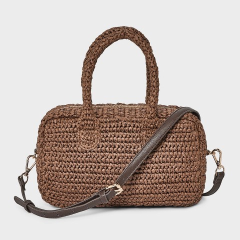 Сумки A New Day Straw Small Satchel Bag - A New Day™ Brown