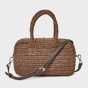 おさる　y.a.r.n. original shoulder bag Amazon.com: OEIPSMK Handwoven Handbag for Women，Woolen Yarn