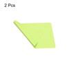 Unique Bargains Kitchen Reusable Non-Stick Heat Resistant Silicone Placemats Baking Mats Green 2 Pcs - 3 of 4