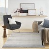 Nourison Astra Machine Washable Circle Mid-Century Modern Indoor Rug - 4 of 4