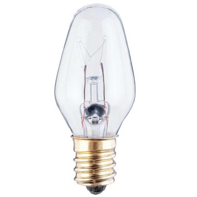 Westinghouse 4 W C7 Specialty Incandescent Bulb E12 (Candelabra) White 4 pk