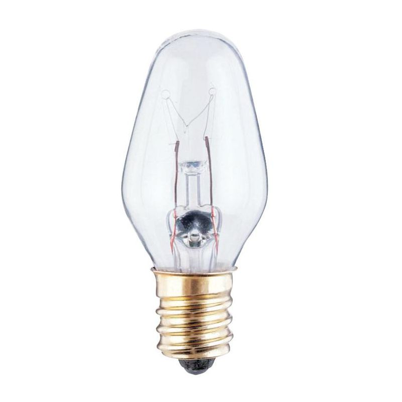 Westinghouse 4 W C7 Specialty Incandescent Bulb E12 (Candelabra) White 4 pk, 1 of 2