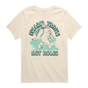 Boys' - Instant Message - Follow Trails Not Rules Short Sleeve Graphic T-Shirt - 1 of 4