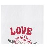 C&F Home Love You So Mush Embroidered Cotton Flour Sack Kitchen Towel - 2 of 3
