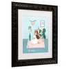 Trademark Fine Art - Petra Lizde  Yoga Time Matted Framed Art - 3 of 4