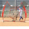 GoSports Team Tone Baseball & Softball Practice Hitting & Pitching Training  Net in Team Colors - 3 of 4
