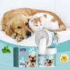 50Pcs Pet Dental Teeth Cleaning Finger for Dogs & Cats Pet Dental Finger Cloth teeth cleaning dental finger, Removes Buildups & Freshens Breath - 4 of 4