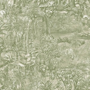 Tempaper & Co. Jungle Toile Peel and Stick Wallpaper - 1 of 4