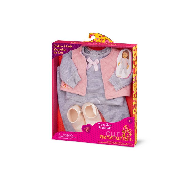 Our Generation Super Cute Tracksuit Outfit for 18&#34; Dolls, 6 of 9