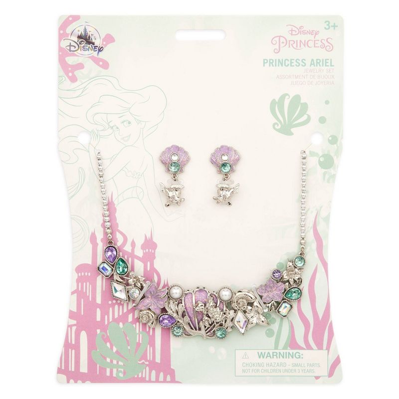 Disney Little Mermaid Ariel Jewelry Set, 4 of 5