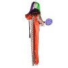 Morris Costumes 4.5 ft Animated & Light-Up Hanging Clown Halloween Decoration - Orange - 3 of 4