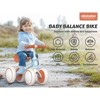 Allobebe Toddler Balance Ride-On Bike 4-Wheeled 12-36 Months Adjustable Seat Quiet Wheels - 2 of 4