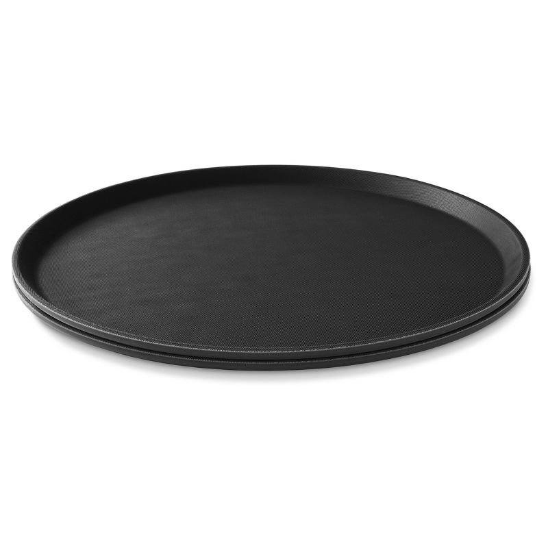 Jubilee (Set of 2) Round Restaurant Serving Trays - NSF Certified Food Service Trays, 2 of 8