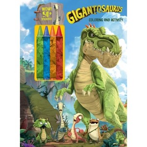 Gigantosaurus: Coloring and Activity Book with Crayons - (Color & Activity with Crayons) by  Delaney Foerster (Paperback) - 1 of 1